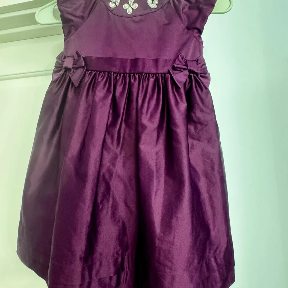 Gymboree satin dress size 5t